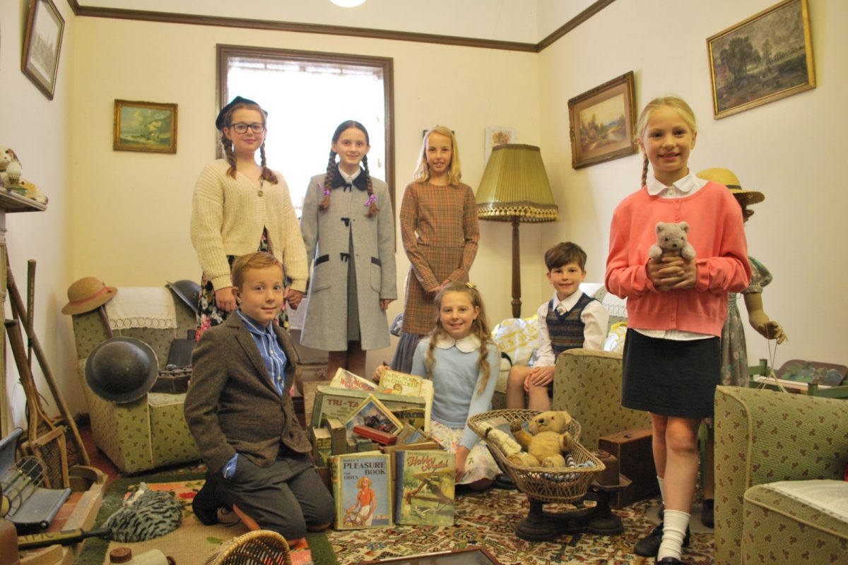 The young cast of Goodnight Mister Tom